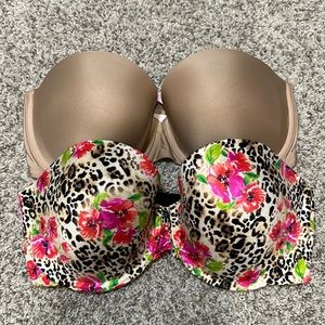 Bundle of 34D Victorias Secret Strapless Bras